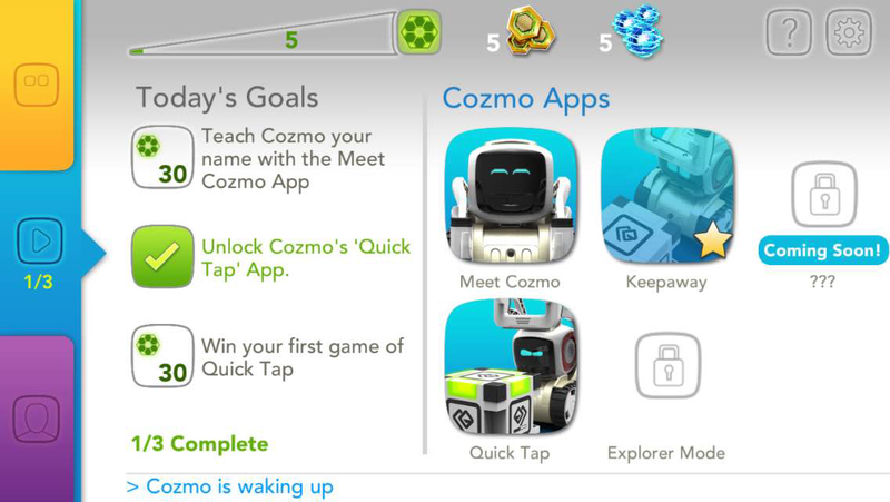 Play with Cozmo, or don’t. He’s happy doing his own thing.